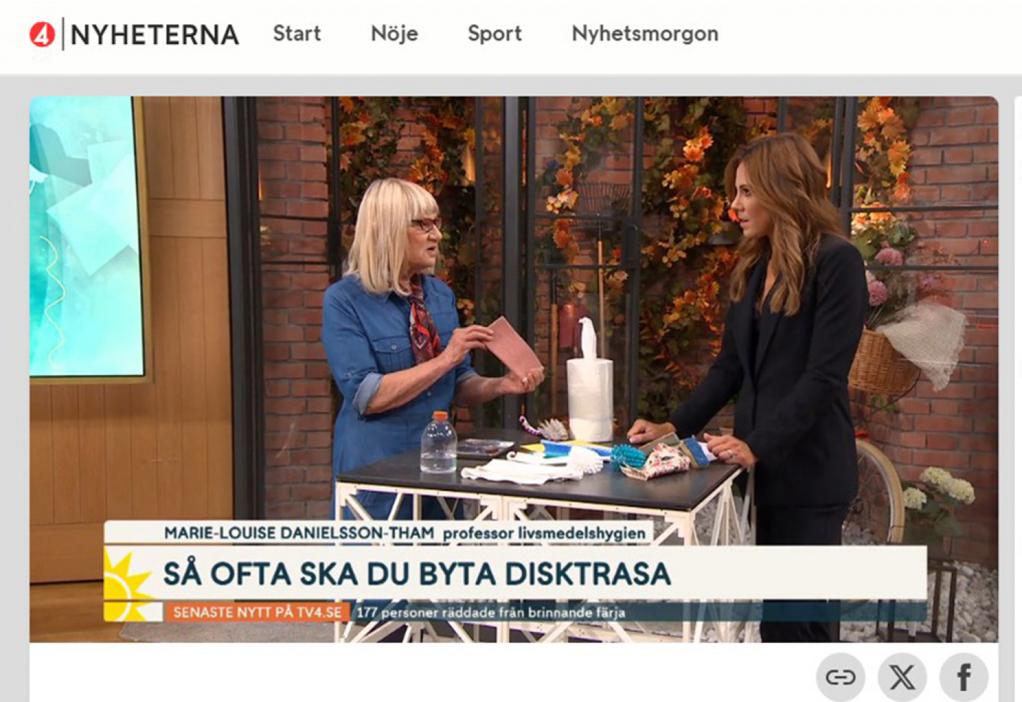 Disktrasan bäst på TV4 Nyhetsmorgon!