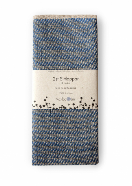 Sittlapp blå (2-pack)