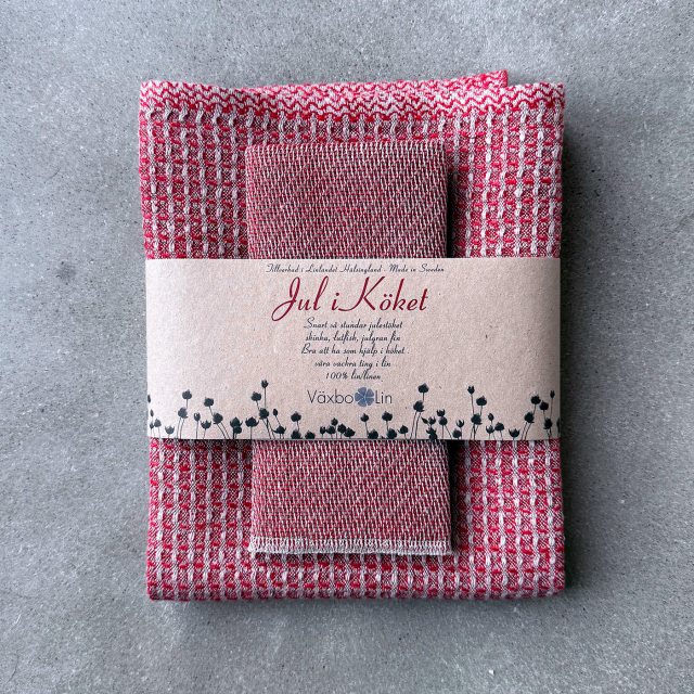 Gift set Christmas Bubbel red