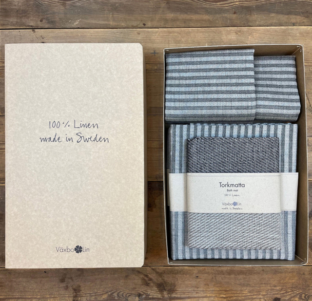 Gift set for the bath Storm black/grafit