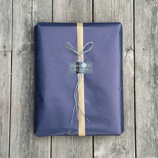 Blått papper