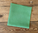 50x50 Tuskaft unhemmed leaf green