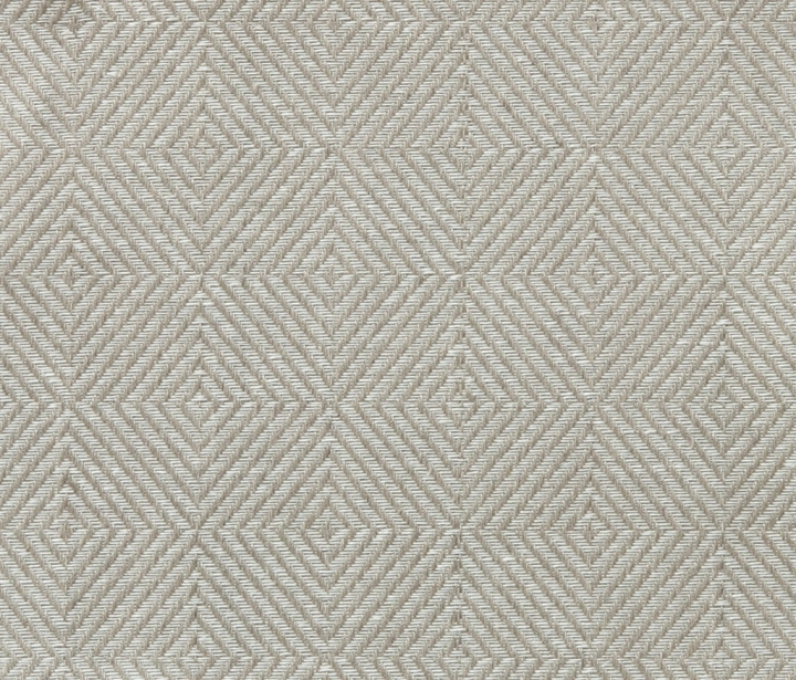 Rutig Strandråg Piece goods width 160 cm white/unbleached in the group PRODUCTS / LINEN FABRIC / Piece goods at Växbo Lin (34-1)