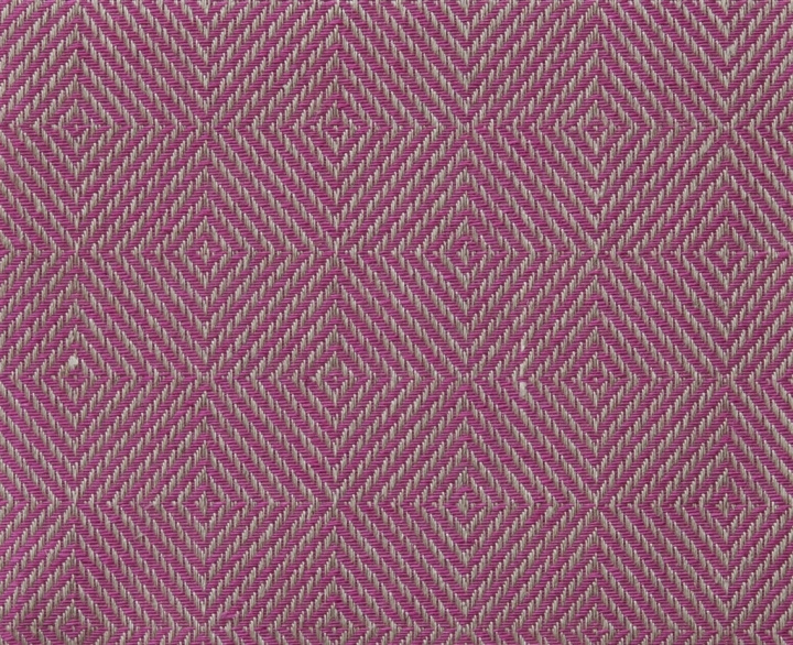 Rutig Strandråg Duk cerise 160x270 i gruppen SORTIMENT / DET DUKADE BORDET / Dukar hos Växbo Lin (34-8-160x270)