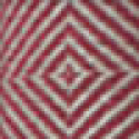 Rutig Strandråg Table cloth bordeaux 160x160