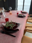 Rutig Strandråg Table cloth