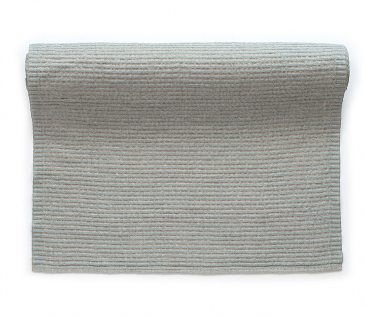 Våga Runner 170 cm light blue in the group PRODUCTS / THE SET TABLE / Linen table runners at Växbo Lin (500-20-50x170)