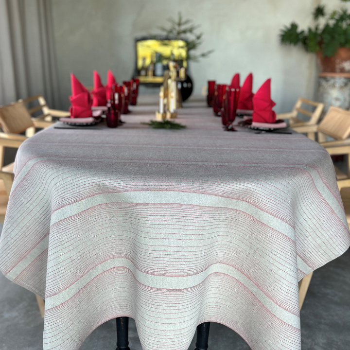 Orion Table cloth in the group PRODUCTS / THE SET TABLE / Linen tableclothes at Växbo Lin (56)