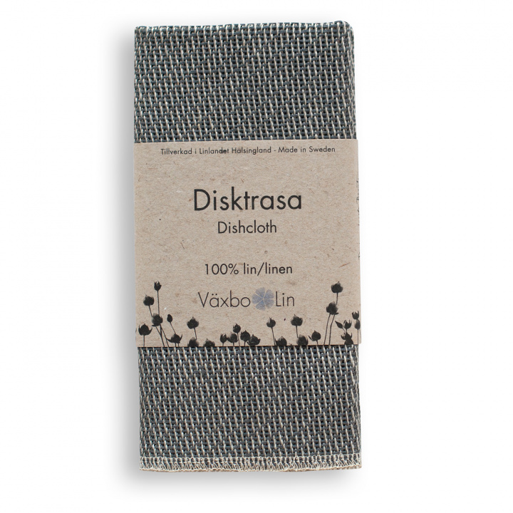 Dishcloth graphite in the group PRODUCTS / KITCHEN / Dishcloths at Växbo Lin (91-22)