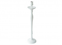 Candle holder white small