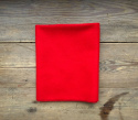 High quality woven woolen fabric bright red