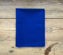 High quality woven woolen fabric middle blue