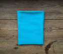High quality woven woolen fabric turquoise