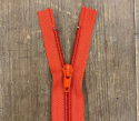 Dragkedja 25 cm orange