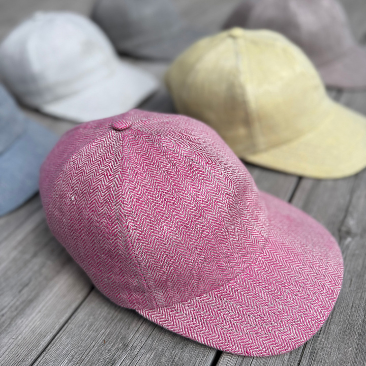 Keps Ball Cap Rödven i gruppen SORTIMENT / ÖVRIGT / Linnekläder & accessoarer hos Växbo Lin (kepsballcap)
