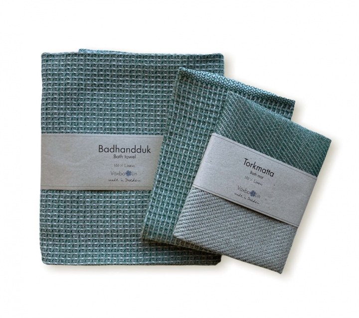 Gift set for the bath Bubbel moss green in the group PRODUCTS / OTHERS / Offers at Växbo Lin (p870-87-93-6)